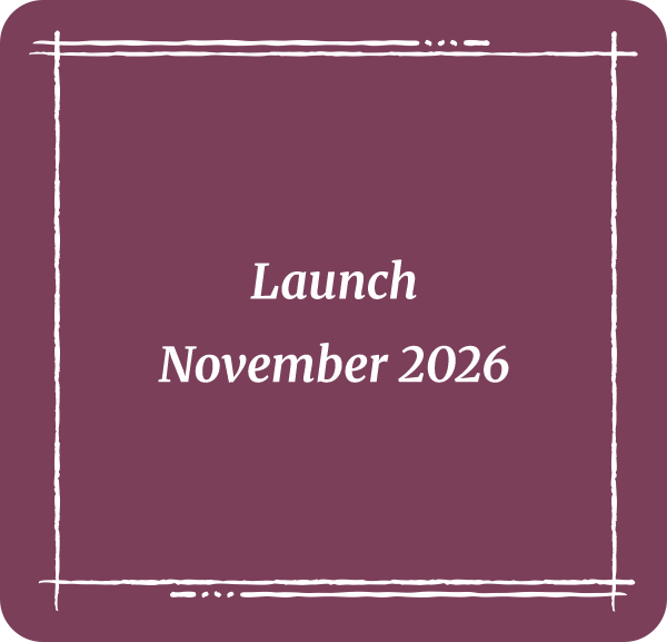 handwritten letters Launch-Ankündigung