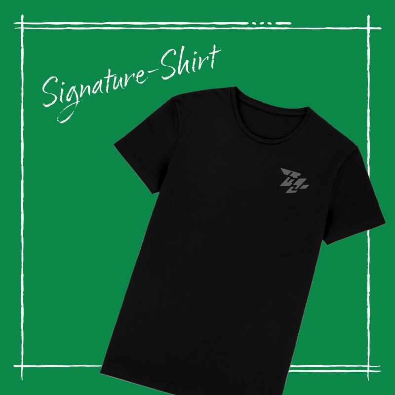Signature-Shirt mit dem FriHub-Logo-Symbol